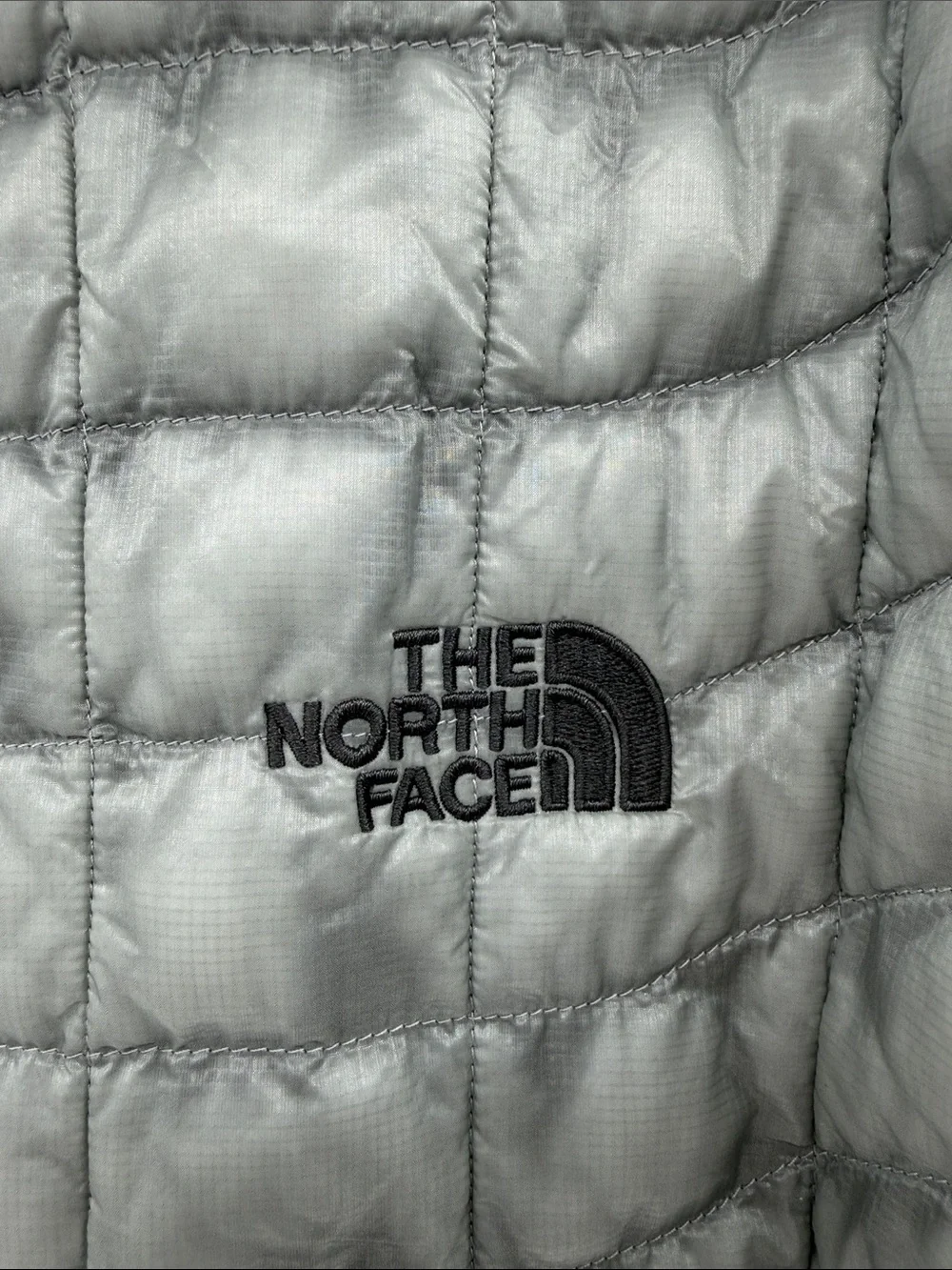 The North Face Men's Thermoball Quilted Jacket - Gray - Large